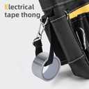 2 x Deli Utility Pouch Heavy Duty Durable with Electrical Tape Thong
