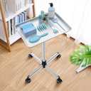 Tattoo Tray Hair Stylist Salon Trolley Cart with Wheels Salon Rolling Tray