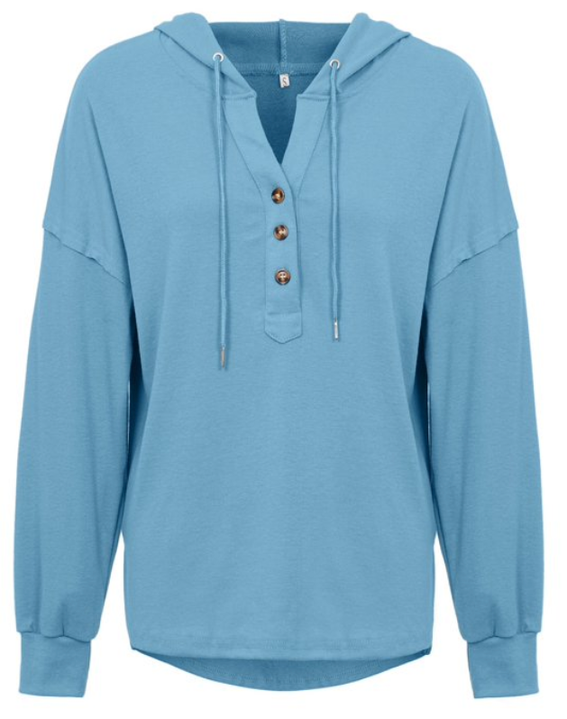 Hoodie Women's Oversized Star Sweatshirts 2025 Fall Fashion Long Sleeve Crewneck Drop Shoulder Vintage Graphic Crop Tops, SIZE M ( BLUE )
