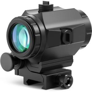 Feyachi M40 3X Red Dot Magnifier with Flip to Side Mount, Focus Adjustment, Windage & Elevation Adjustable, 37/40MM Height