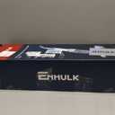ENHULK Pool Vacuum for Above Ground Pool, Upgraded 13.4" Wide Head & Telescopic Pole, 18.5 GPM Powerful Suction, 60 Mins Runtime, Cordless Handheld Rechargeable Pool Cleaner for Inground Pools, PC15