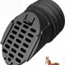 3.6" Gutter Downspout Guard Cover, Twist-in Internal Insert for Flexible Downspout Extensions Hose, Rodents Gutter Guard to Keep Debris and Rodents Out