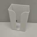 Tissue Box Cover Self Adhesive Wall Mounted Facial Tissues Box Napkin Holder Dispenser for Table & Kitchen Cabinet & Wall, Upward or Downwar, Uncovered Side(Grey) (Gray)