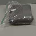 Joydeco Blackout Curtains 84 Inch Length 2 Panels Set, Thermal Insulated Long Curtains& Drapes 2 Burg, Room Darkening Grommet Drapes for Living Room Bedroom Window (W52 x L84 Inch, Light Grey)