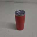 SUNWILL Travel Coffee Tumbler 20 oz, Insulated Mug with Lid, Stainless Steel Cup for Hot and Cold Drinks, Powder Coated Coral