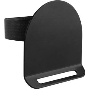 Xxerciz Golf Bag Metal Landing Pad for Magnetic Golf Accessories and Gears Like Magnetic Rangefinder, Magnetic Golf Towels Strap Clip Golf Bag Accessories with Two Hook and Loop Straps
