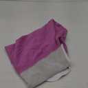 Self-Adhesive Cat Grooming Wrap, Cozy Cat Wrap for Cutting Nails, Breathable Anti-Scratch Cat Swaddle Bag for Brushing, Ear Cleaning, Dental Care, Medication, Injections, Pinkish Purple S