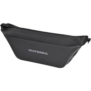 ViaTerra Waterproof Handlebar Bag 2L Universal Motorcycle Handlebar Pouch | Front/Crash Bar Storage Bag For Adventure Riding