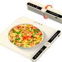 Small Warming Mat for Food Portable Rolled-up Silicone Food Warmers for Parties,Buffet,Countertop Electric Food Warming Mat 9-Level Precise Temp Control Keep Warming Last 18 Hours