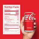 Coca-Cola Soda Soft Drinks, 7.5 fl oz, 6 Pack - Classic Cola Soft Drink, Mini Soda Cans (EXP 09/14/26)