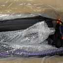 BlessReach Heavy-Duty Aluminum Rolling Walker - Foldable Rollator Walkers with Seat for Seniors, 450 lb Capacity, 8'' Wheels, 18" Big Seat, 6-Position Adjustable Height(Purple)