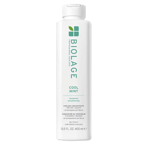 Biolage Cool Mint Shampoo - Balancing Shampoo for Oily Scalp, Gently Cleanses, Refreshes & Helps Balance, Mint & Glycerin, Vegan & Paraben-Free 13.5 Fl Oz (Pack of 1)