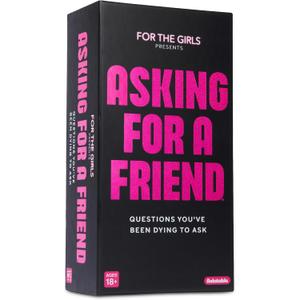 Asking for A Friend by Relatable, Great Card Games for Game Night, Bachelorette Party Favors for Social Gatherings, and Friendly Icebreakers, Includes 300 Cards and 1 Die