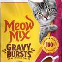 Meow Mix Gravy Bursts, Savory Chicken Flavor Mix, Gravy Filled Dry Cat Food, 3 lb. Bag (EXP 10/08/26)