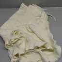 Hommtina Christmas Tree Skirt 48 Inches Beige Tree Skirt,Christmas Tree Decorations Faux Fur Tree Skirt for Xmas Holiday Home Party Decorations Ornaments (Wave Beige)