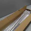 IRIS USA Foldable Drying Rack with Extendable Rods for Large Laundry Loads, Clothes Drying Rack, Freestanding Foldable Laundry Rack, Anti-Skid Feet, Portable and Storable, Silver