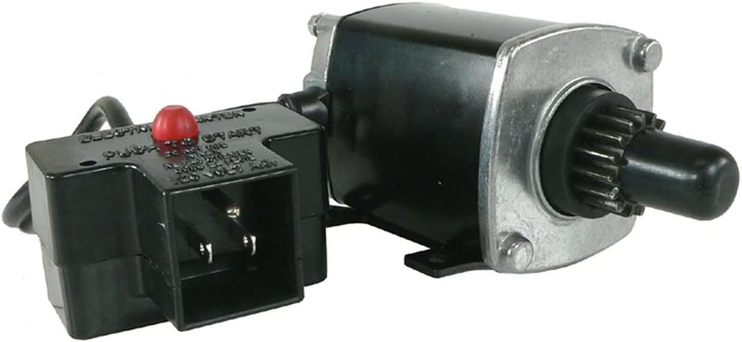 Starter Compatible with Tecumseh Horizontal Snowblower Engines 120 Volt TVM125 TMV140 V70 H50 H70 HSK50 HSK60 HSK70 33328 5HP-8HP