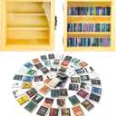 Mini Classic Novel Books with Bookshelf, Dollhouse Miniatures, Desk Decor Set for Collectors