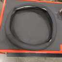 Steering Wheel Cover Standard Size 14.5-15 inch, Non-Slip Car Wheel Cover Protector, Breathable Microfiber Leather, Black