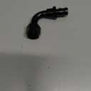EVIL ENERGY 8AN 90 Degree Push Lock Hose Fitting End Black