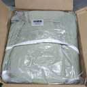 OARAGE Queen Quilt Bedding Set Soft Lightweight Sage Green Bedspread with Leaf Pattern,Ultrasonic Microfiber Bed Coverlet Full Size for All Season (1 Quilt, 2 Shams)