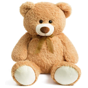 HollyHOME Big Teddy Bear, Large Bear Stuffed Animal, Gift for Kids, 36" Tan