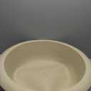 ARBORA 26" Santorini Bowl Polyresin Indoor and Outdoor Planter with Classic Cream Finish - Durable, Weatherproof, Lightweight, Large Plant Pot for Patio, Garden, Deck, Entryway
