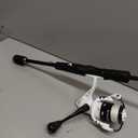 KastKing Crixus Fishing Rod and Reel Combo, High Performance Spinning & Baitcaster Combo, IM6 Graphite 2Pc Blanks, Zirconium Oxide Rings, SuperPolymer Handle, Lightweight Reel with Aluminum Spool, Spin-6'6" Medium-2pcs,3000 Reel