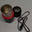 COOL KNIGHT Herb Grinder [large capacity/fast/Electric ]-Spice Herb Coffee Grinder with Pollen Catcher/- 7.5" (Black)