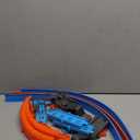 Toy Car Race Track Set for Boys Kids Age 3-5 4-7, Race Tracks with 4 Crash Zones and 1:64 Scale High-Speed Slot Cars, Christmas Halloween Birthday Gifts Toys for Toddlers Boys 4-8 8-12 Years