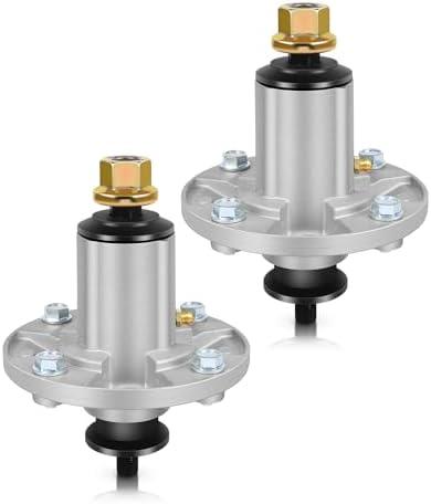 GYZJ Lawn Mower Spindle for John Deere S240 X300 X304 X310 Z225 Z245 EZTrak Mandrel Assembly Replacement Part Number AM136733 AM143469 AM134292 2-Pack