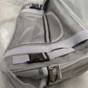 Dog Cat Carrier Soft for Small Pet Up to 16 Lbs TSA Airline Approved Travel Carrier Collapsible Puppy Car Mesh Bag 17.5 * 10.2 * 11.4 inch - Grey