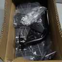 Bicycle Manned Cushion Mountain Bike Back Shelf Seat Cushion Manned Comfortable Saddle Children Back Seat (Black-Armsrest&Backrest)