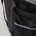 EPAuto Waterproof Car Trash Can with Lid and Storage Pockets, 2.5 Gallon, Black