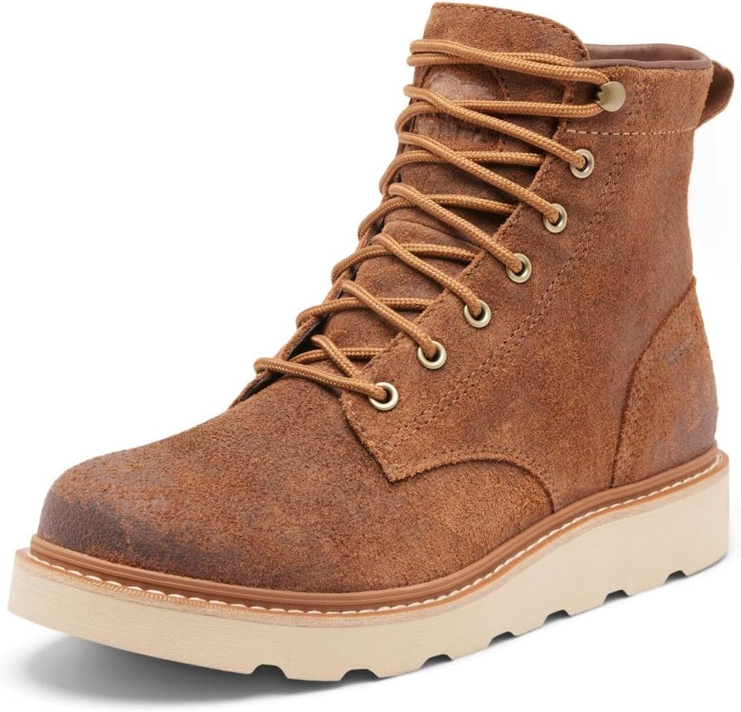 SOREL Men's Slabtown 62 Six Waterproof Boot (9, Velvet Tan/Tawny Buff)