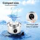 Underwear Washer Portable Washing Machine Small Washing Machines, Mini Washing Rechargeable Cordless Washing-Machine, Laundry Cup for Bra, Underwear, Socks (1, 1.2L)