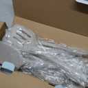 TeamFar 8 PCS Silicone Cooking Utensils - 446F Heat Resistant Kitchen Silicon Utensils Set, Turner, Spatula, Spoon, Whisk, Kitchen Cooking Gadgets Tools for Nonstick Cookware, Dishwasher Safe-Khaki