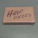 Rich Choices 100% Real Human Hair Topper with Bangs - Real Remy Hair Topper for Women Thinning on Top, 5.1x2.7 Inch Breathable Invisible Clip In Silk Base Hair Piece 10 Inch #2 Dark Brown
