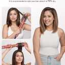 Hot Air Styler & Hair Styler- High-Speed Hair Blow Dryer Brush, Fast Drying No Heat Damage Multi-Styler with Auto Wrap Curlers for Volumizing Curl Straighten Frizz-Free Styling with Travel Bag