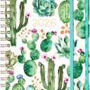 2026 Planner - Planner 2026, 2026 Planner Weekly and Monthly, Jan 2026 - Dec 2026, 8.5" x 6.4", Calendar Planner with Hardcover, Twin - Wire Binding, Monthly Tabs, Elastic Closure, Daily Organizer