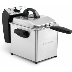 Cuisinart CDF-130 Deep Fryer, 2 Quart, Stainless Steel