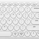 Keychron B5 Pro Ultra-Slim 2.4 GHz Bluetooth Keyboard Wireless 100% Full-Size 548g Lightweight Launcher Support with 300 Hours Battery Life Compatible for Mac Windows Linux - Ivory White