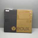 Glass Golden Monthly Dry Erase Calendar Whiteboard for Wall, 17" x 23", Frameless Large Monthly Planner Menu White Board for Home Kitchen, Office, 4 Wet Erase Markers Included, Yeoux