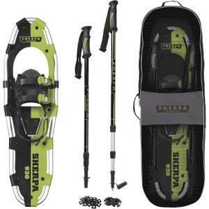 Yukon Charlie's Sherpa Snowshoe, Snowshoes for Men & Women, Snowshoeing Kits for All Skill Levels, Multiple Sizes & Models, 9x30
