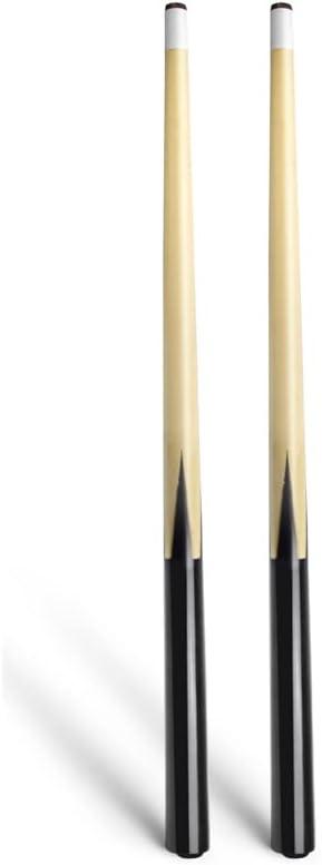 2 Pieces 19Inch Mini Cue Stick Pool Cue Hardwood Billiard Cue Stick for Kids