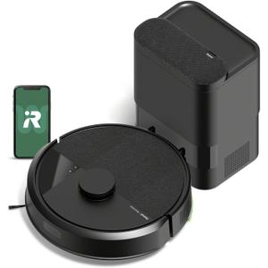 iRobot Roomba 105 Vac Robot Vacuum with AutoEmpty Dock - Self-Empties for 75 Days, Easy to use, Intense Power-Lifting Suction, LiDAR Navigation, Multi-Surface Cleaning, Cleans in Neat Rows