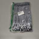 Black Permanent Markers Fine Tip 48 Count Bulk,Waterproof Permanent Marker Pens with Quick Drying on Wood,Plastic,Paper,Metal,Mirror for Office School Classroom Home