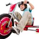 Razor FlashRider 360 Caster Trike for Kids Ages 6+ - Replaceable Spark cartridges, Lightweight, MX Style Handlebars, for Riders up to 160 lbs