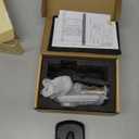 DS10 Keyless Entry Door Lock - Fingerprint Door Lock with 2 Keys, Electronic Keypad Deadbolt, Smart Door Lock, Keypad Lock for Front Door, Auto-Lock & One Touch Locking - Satin Nickel