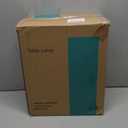 BOBOMOMO 24" Farmhouse Retro Table Lamp Set of 2, Traditional Resin Lamps for Living Room Bedroom, Vintage Bedroom Lamps with Linen Shades, Rustic Table Lamps for Living Room, Nursery, Office (Antique Gray)